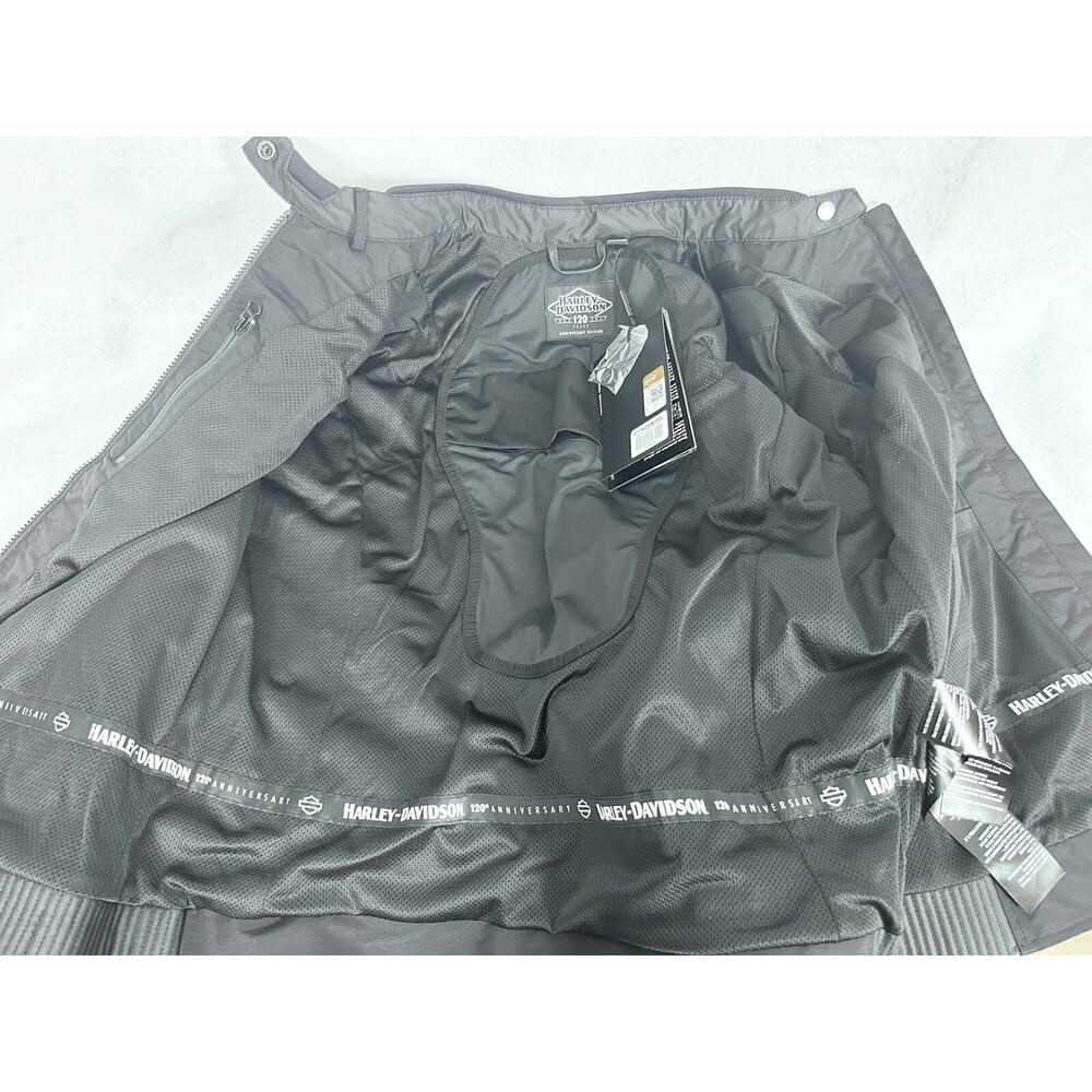 Harley-Davidson 120th Anniversary 97172-23VW Imprint Riding Jacket Womens US XL - Picture 5 of 10